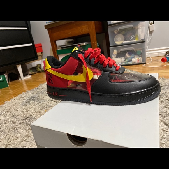 Very Rare Kyrie Irving AF1 clear toe sneakers. - Picture 2 of 4